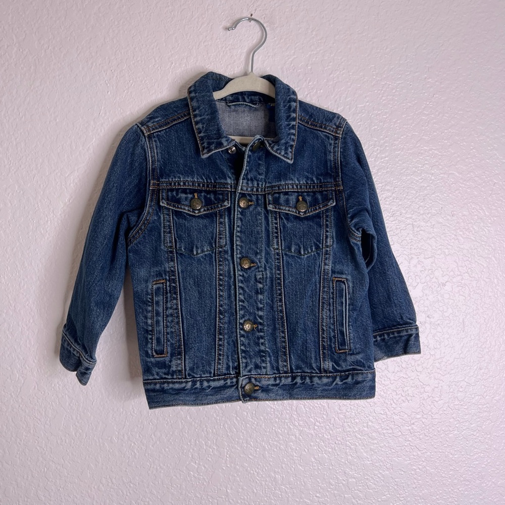 Vintage Osh Kosh Button Up Jean Jacket Size 4T